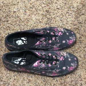 Floral vans